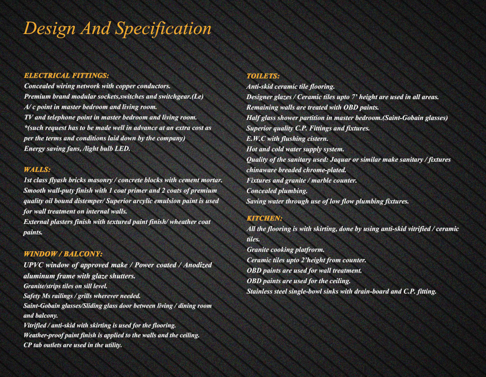 Specifications 2